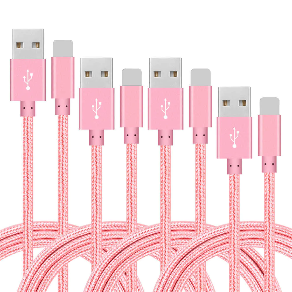 Oem Logo Braided 2A Charger Fast Charging Usb Data Cable For Iphone cable For Apple Cable