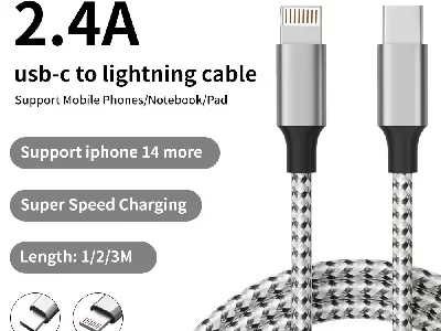 Apple Lightning Cable To USB C